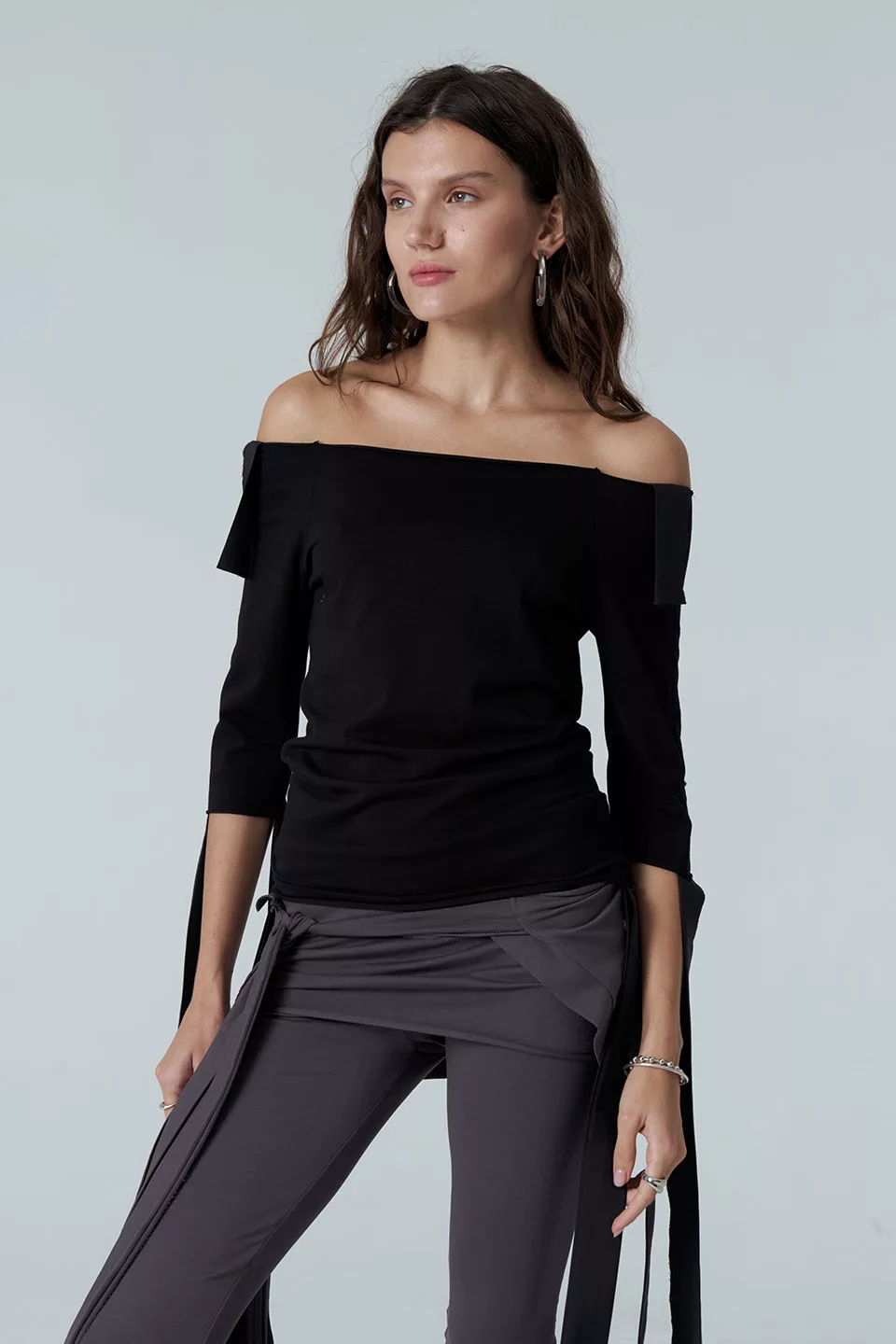 Sweater with ribbons - Image 5