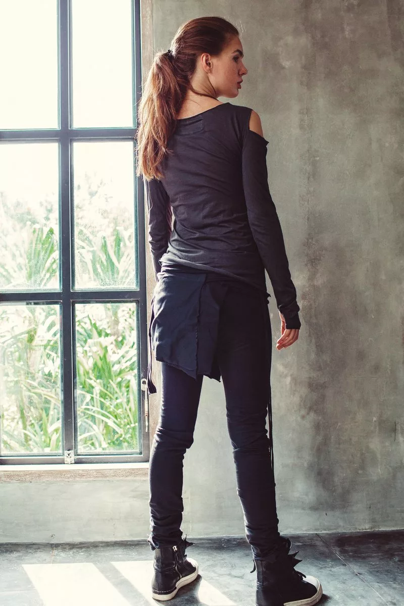 Leggings with belt bag black - Image 16