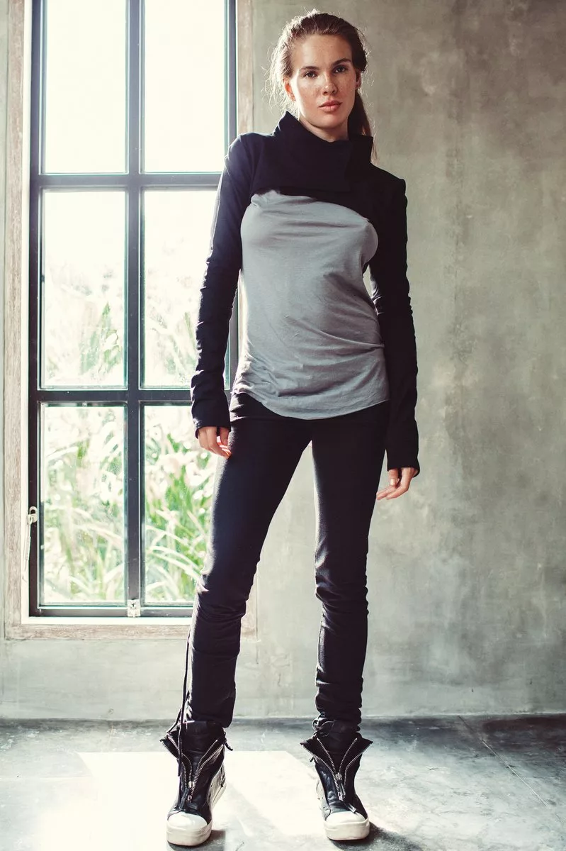 Leggings with belt bag black - Image 18