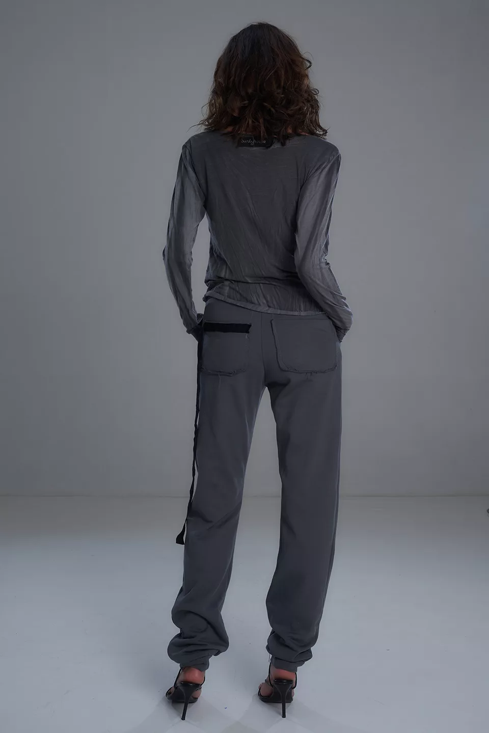 Trousers with ribbons - Image 8