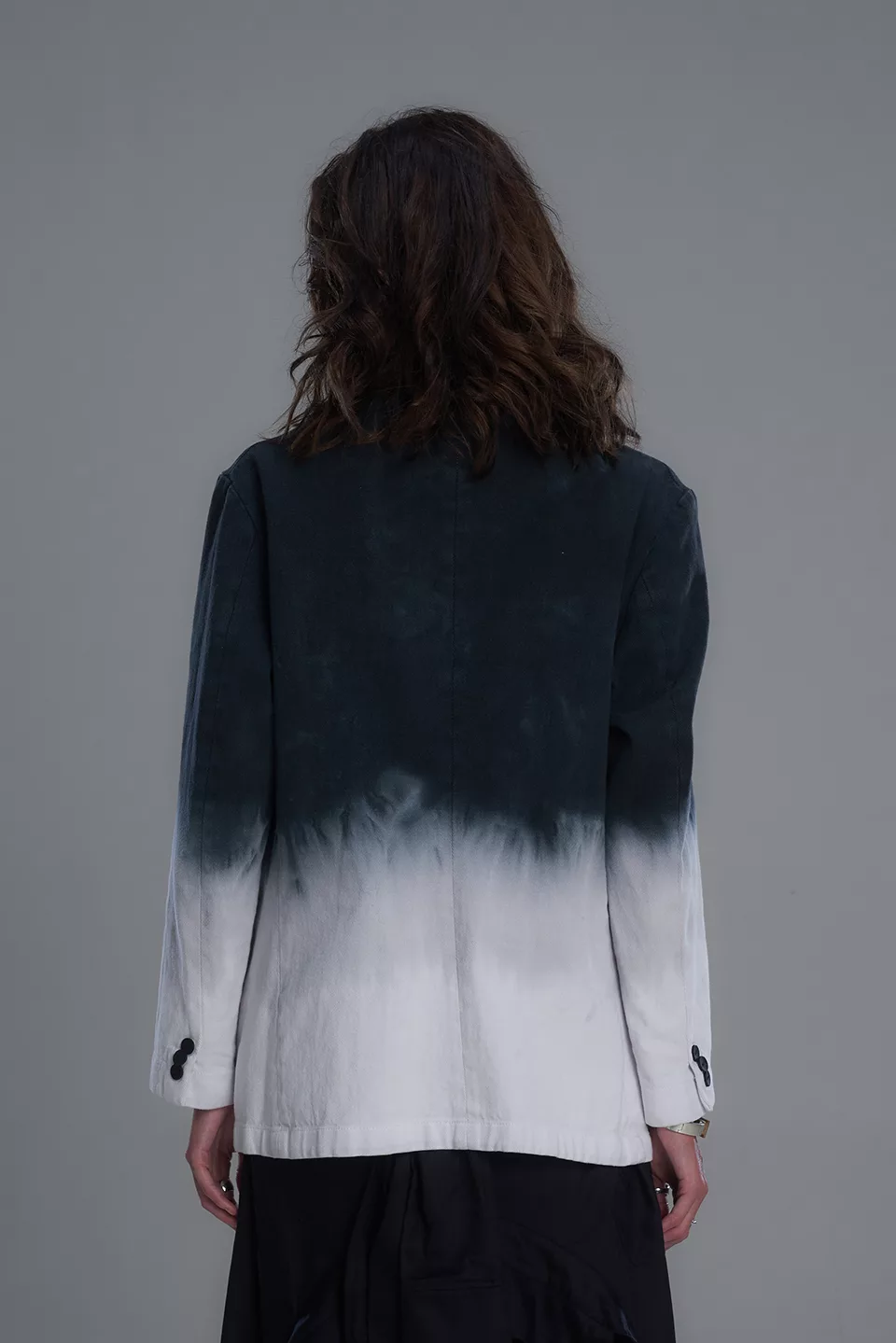 White Blazer with Gradient - Image 8
