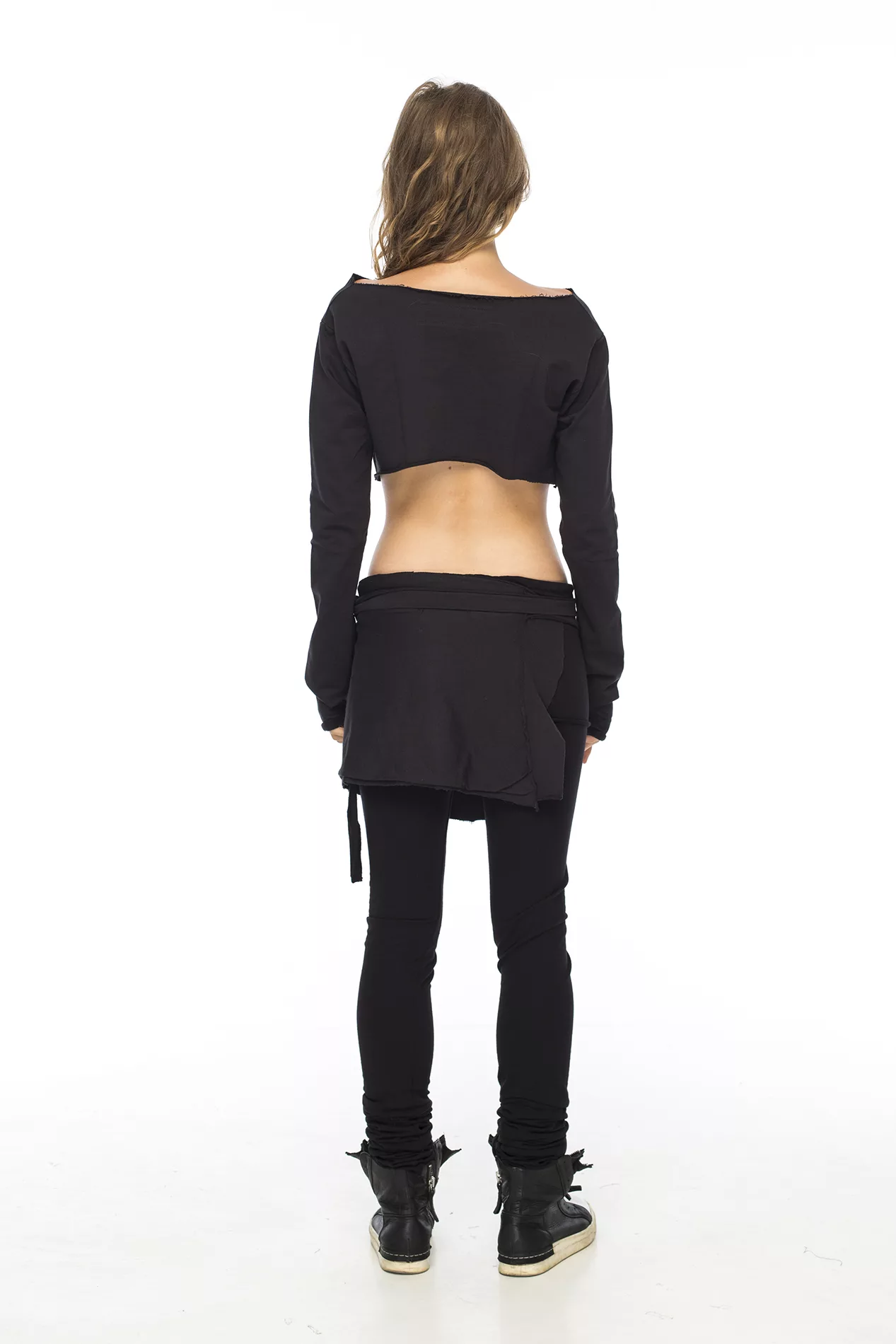 Leggings with belt bag black - Image 7