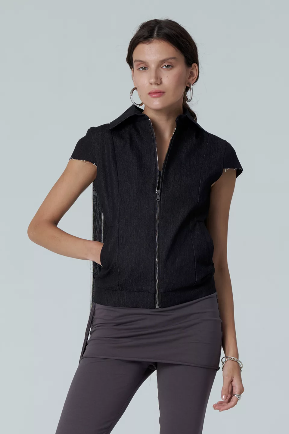 Vest with fringe - Image 3