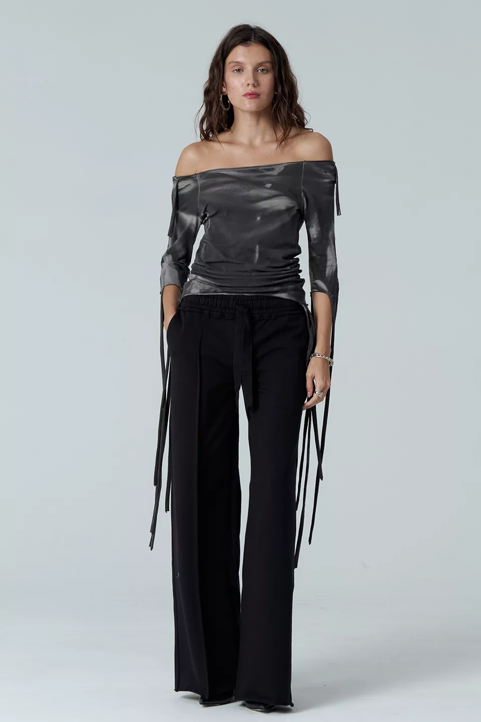 Sweater with marble pattern - Image 2