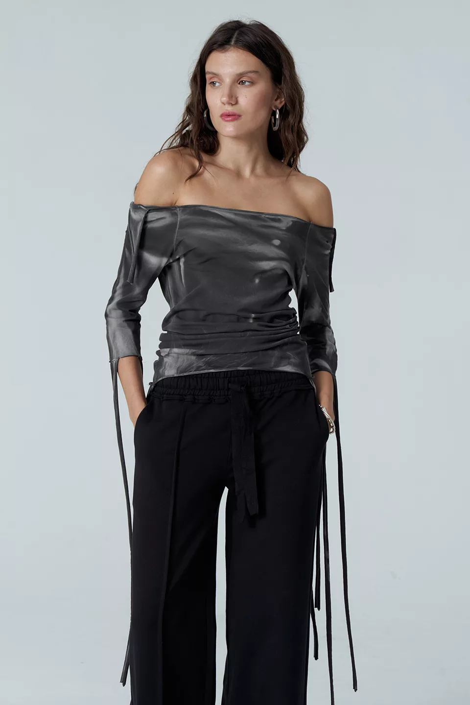 Sweater with marble pattern - Image 5
