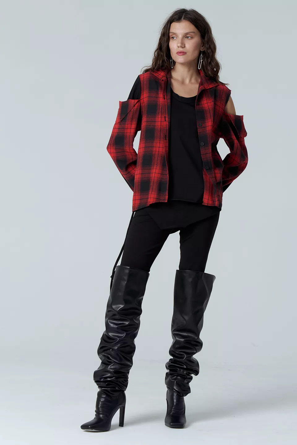 Shirt with sewn-in T-shirt - Image 6