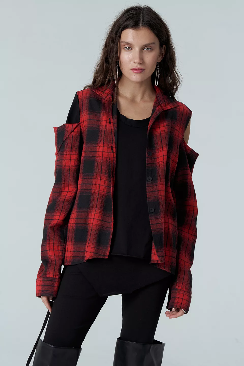 Shirt with sewn-in T-shirt - Image 8